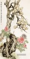 üppige Vögel und Blumen traditionellen chinesischen chinesen